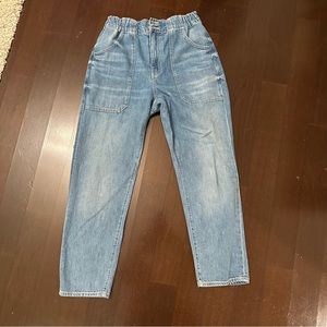 Veronica Beard Arya Jeans with Elastic Waist